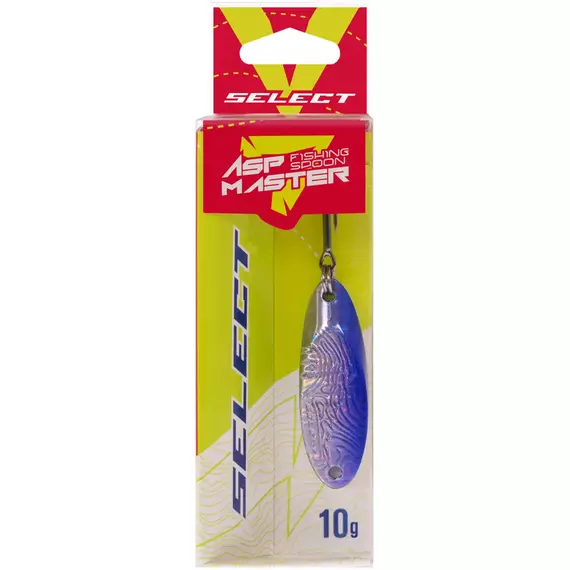 Блешня-кастмастер Select AspMaster 10.0g 45mm, колір: UVSV, Розмір/Вага: 10g/45mm, Колір блешні: UVSV, фото , изображение 2